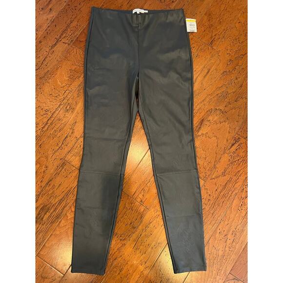 Good American Pants - Good American Gray Leather Pants